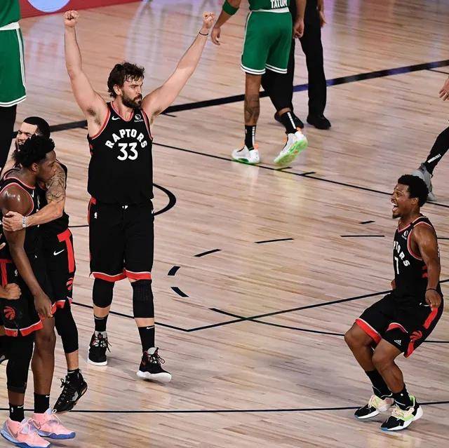  猛龙阿奴诺比绝杀三分气走篮网队  